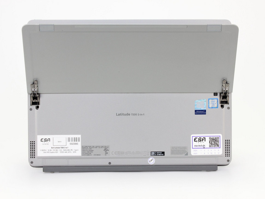 Refurbished Dell Latitude 7200 2-in-1, i7-8665U, 16 GB,LPDDR3, 12,3" ins., 1920х1280 px, SSD, 512 GB Produktcode: 10023886 ESA-Tech Bild 13 von 13" title="Dell Latitude 7200 2-in-1 - 319 €, Produktcode: 10023886 - Bild 13 von 13