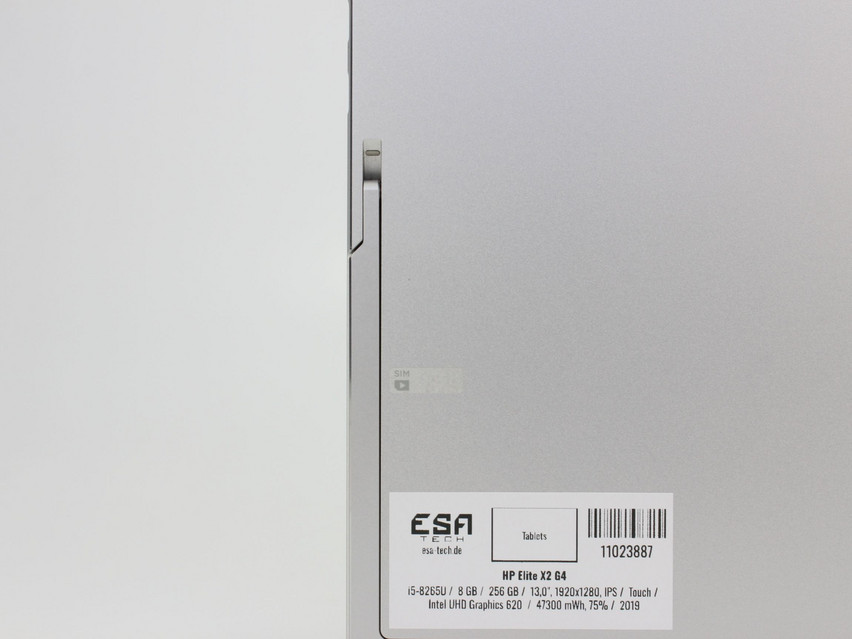 Refurbished HP Elite X2 G4, i5-8265U, 8 GB,LPDDR3, 13,0" ins., 1920х1280 px, SSD, 256 GB Product code: 11023887 ESA-Tech Image 7 of 15" title="HP Elite X2 G4 - 299 €, Product code: 11023887 - Image 7 of 15