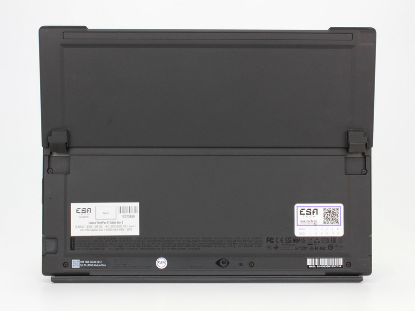 Refurbished Lenovo ThinkPad X1 Tablet Gen 3, i5-8350U, 8 GB,LPDDR3, 13,0" ins., 3000x2000 px, SSD, 256 GB Product code: 13023898 ESA-Tech Image 12 of 13" title="Lenovo ThinkPad X1 Tablet Gen 3 - 319 €, Product code: 13023898 - Image 12 of 13