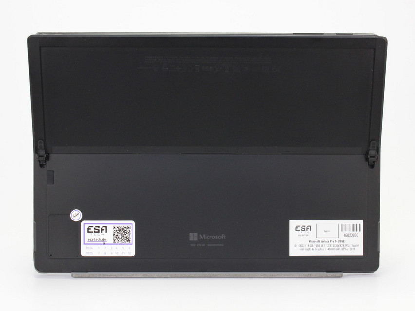 Refurbished Microsoft Surface Pro 7+ (1960), i5-1135G7, 8 GB,LPDDR4, 12,3" ins., 2736x1824 px, SSD, 256 GB Produktcode: 16023890 ESA-Tech Bild 11 von 11" title="Microsoft Surface Pro 7+ (1960) - 499 €, Produktcode: 16023890 - Bild 11 von 11