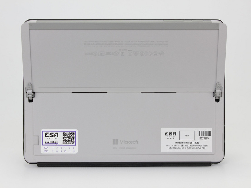 Refurbished Microsoft Surface Go 1 (1825), 4415Y, 8 GB,LPDDR3, 10,0" ins., 1800х1200 px, SSD, 128 GB Produktcode: 16023895 ESA-Tech Bild 11 von 12" title="Microsoft Surface Go 1 (1825) - 169 €, Produktcode: 16023895 - Bild 11 von 12