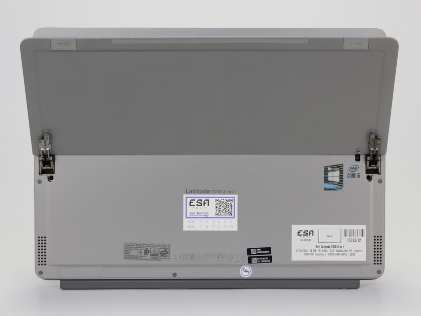 Refurbished Dell Latitude 7210 2-in-1, i5-10310U, 16 GB,LPDDR3, 12,3" ins., 1920х1280 px, SSD, 512 GB Product code: 10023712 ESA-Tech Image 13 of 14" title="Dell Latitude 7210 2-in-1 - 319 €, Product code: 10023712 - Image 13 of 14