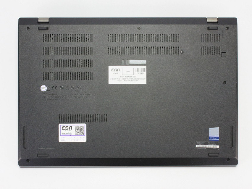 Refurbished Lenovo ThinkPad L15 Gen1, i7-10510U, 16 GB,DDR4, 15,6" ins., 1920x1080 px, SSD, 512 GB Produktcode: 13013857 ESA-Tech Bild 14 von 14" title="Lenovo ThinkPad L15 Gen1 - 449 €, Produktcode: 13013857 - Bild 14 von 14