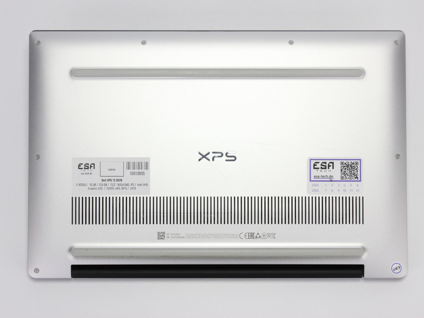 Refurbished Dell XPS 13 9370, i7-8550U, 16 GB,LPDDR3, 13,3" ins., 1920x1080 px, SSD, 512 GB Produktcode: 10013855 ESA-Tech Bild 12 von 13" title="Dell XPS 13 9370 - 399 €, Produktcode: 10013855 - Bild 12 von 13
