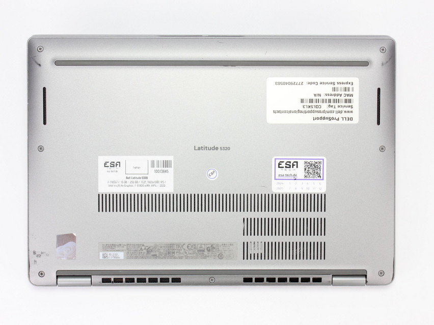 Refurbished Dell Latitude 5320, i7-1185G7, 16 GB,DDR4, 13,3" ins., 1920x1080 px, SSD, 256 GB Product code: 10013845 ESA-Tech Image 13 of 13" title="Dell Latitude 5320 - 299 €, Product code: 10013845 - Image 13 of 13