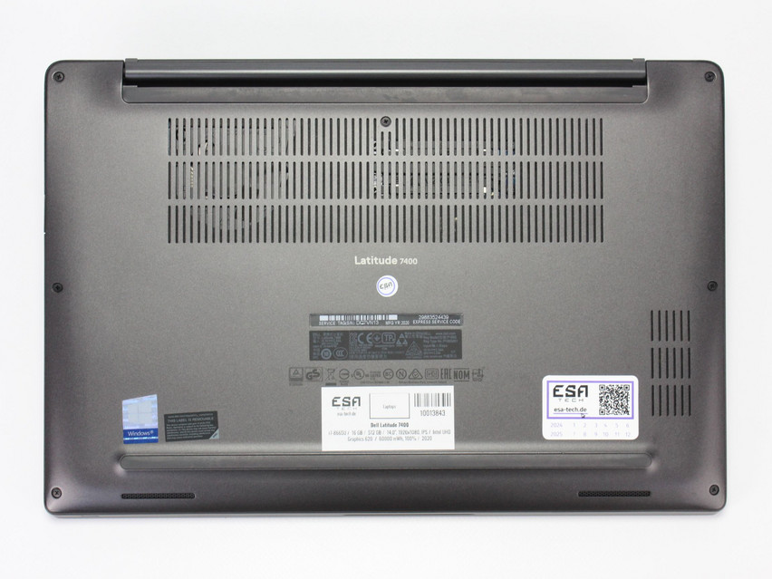 Refurbished Dell Latitude 7400, i7-8665U, 16 GB,DDR4, 14,0" ins., 1920x1080 px, SSD, 512 GB Produktcode: 10013843 ESA-Tech Bild 13 von 14" title="Dell Latitude 7400 - 389 €, Produktcode: 10013843 - Bild 13 von 14