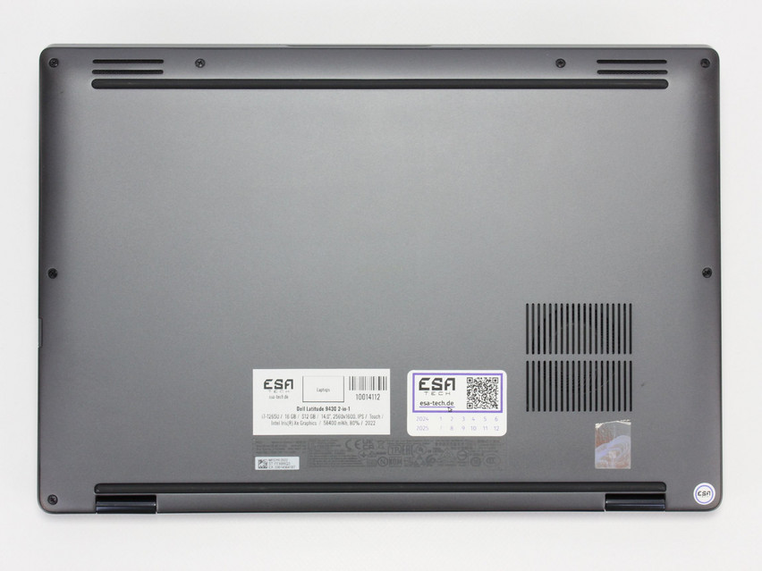 Refurbished Dell Latitude 9430 2-in-1, i7-1265U, 16 GB,LPDDR5, 14,0" ins., 2560x1600 px, SSD, 512 GB Produktcode: 10014112 ESA-Tech Bild 16 von 17" title="Dell Latitude 9430 2-in-1 - 699 €, Produktcode: 10014112 - Bild 16 von 17