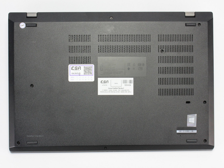 Refurbished Lenovo ThinkPad T15p Gen 2, i7-11850H, 16 GB,DDR4, 15,6" ins., 1920x1080 px, SSD, 512 GB Produktcode: 13014104 ESA-Tech Bild 12 von 13" title="Lenovo ThinkPad T15p Gen 2 - 679 €, Produktcode: 13014104 - Bild 12 von 13