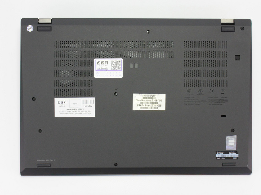 Refurbished Lenovo ThinkPad T15 Gen 2, i5-1145G7, 16 GB,DDR4, 15,6" ins., 1920x1080 px, SSD, 256 GB Product code: 13013862 ESA-Tech Image 12 of 13" title="Lenovo ThinkPad T15 Gen 2 - 469 €, Product code: 13013862 - Image 12 of 13