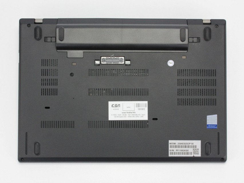 Refurbished Lenovo ThinkPad T470, i5-7300U, 8 GB,DDR4, 14,0" ins., 1920x1080 px, SSD, 256 GB Product code: 13013872 ESA-Tech Image 10 of 11" title="Lenovo ThinkPad T470 - 199 €, Product code: 13013872 - Image 10 of 11