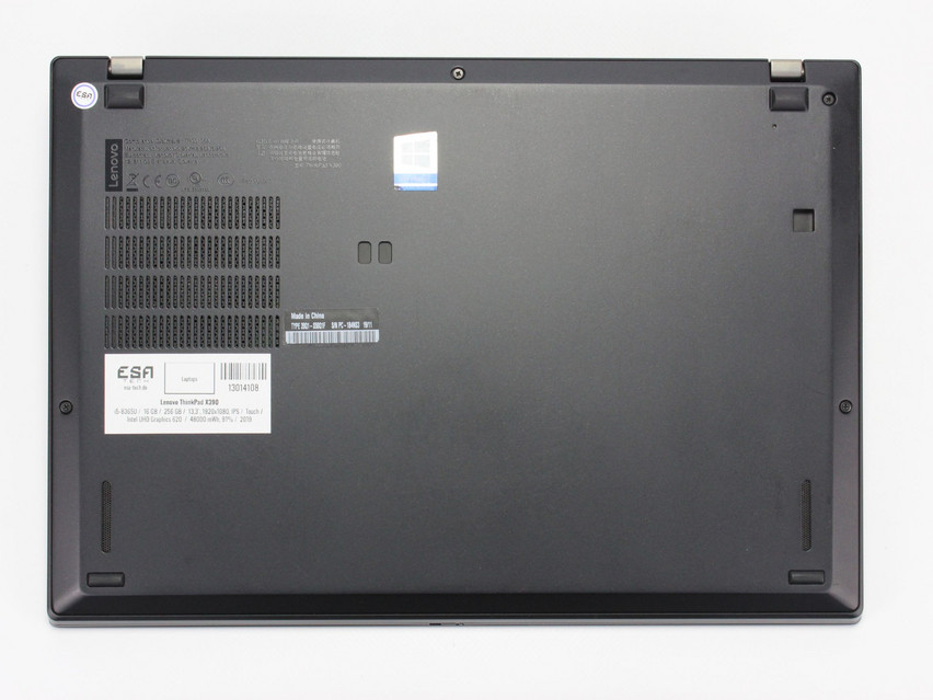 Refurbished Lenovo ThinkPad X390, i5-8365U, 16 GB,DDR4, 13,3" ins., 1920x1080 px, SSD, 256 GB Product code: 13014108 ESA-Tech Image 12 of 13" title="Lenovo ThinkPad X390 - 249 €, Product code: 13014108 - Image 12 of 13