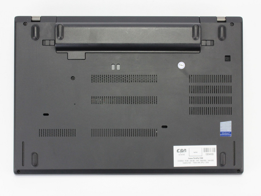 Refurbished Lenovo ThinkPad T480, i5-8250U, 8 GB,DDR4, 14,0" ins., 1366x768 px, SSD, 256 GB Product code: 13014109 ESA-Tech Image 12 of 13" title="Lenovo ThinkPad T480 - 219 €, Product code: 13014109 - Image 12 of 13