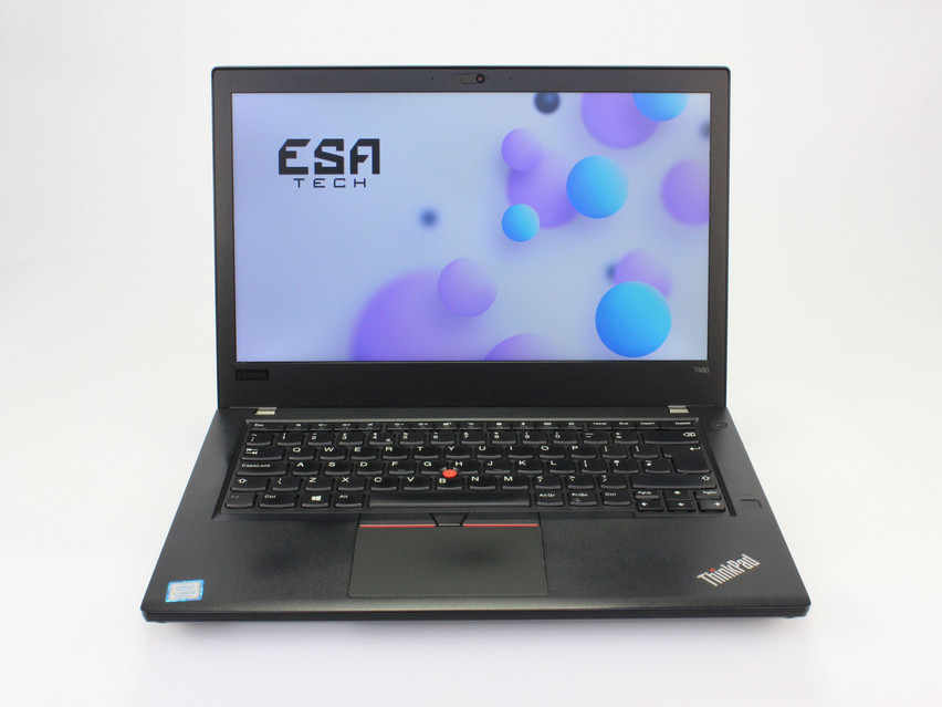 Refurbished Lenovo ThinkPad T480, i5-8250U, 8 GB,DDR4, 14,0" ins., 1366x768 px, SSD, 256 GB Product code: 13014109 ESA-Tech Image 1 of 13" title="Lenovo ThinkPad T480 - 219 €, Product code: 13014109 - Image 1 of 13
