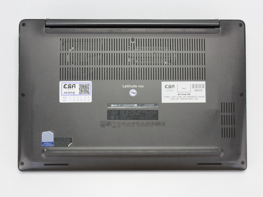 Refurbished Dell Latitude 7400, i5-8365U, 16 GB,DDR4, 14,0" ins., 1920x1080 px, SSD, 512 GB Produktcode: 10014119 ESA-Tech Bild 12 von 13" title="Dell Latitude 7400 - 239 €, Produktcode: 10014119 - Bild 12 von 13