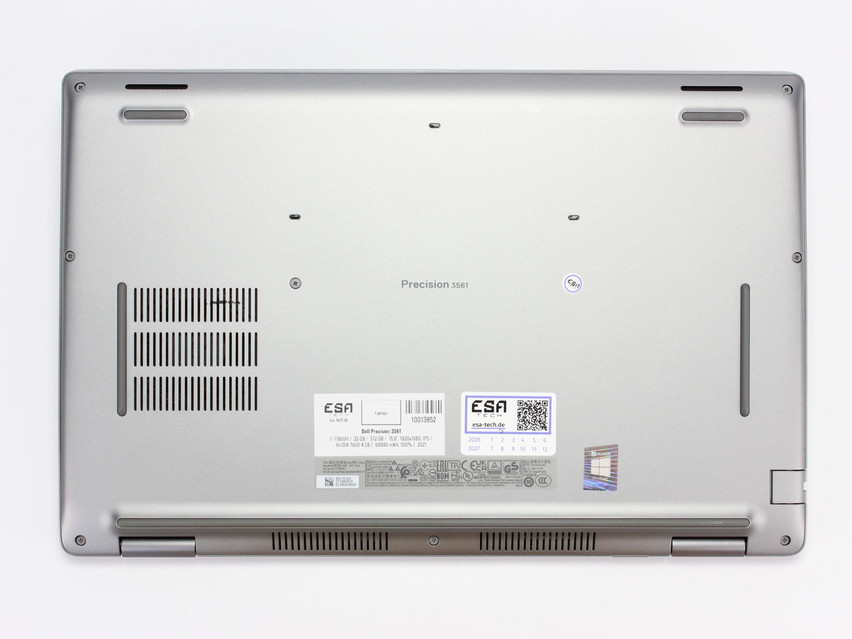 Refurbished Dell Precision 3561, i7-11800H, 32 GB,DDR4, 15,6" ins., 1920x1080 px, SSD, 512 GB Product code: 10013852 ESA-Tech Image 12 of 12" title="Dell Precision 3561 - 699 €, Product code: 10013852 - Image 12 of 12