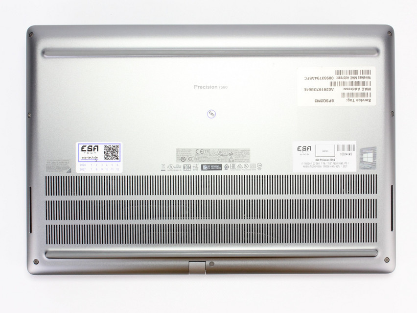 Refurbished Dell Precision 7560, i7-11850H, 32 GB,DDR4, 15,6" ins., 1920x1080 px, SSD, 1 TB Product code: 10014149 ESA-Tech Image 12 of 12" title="Dell Precision 7560 - 749 €, Product code: 10014149 - Image 12 of 12