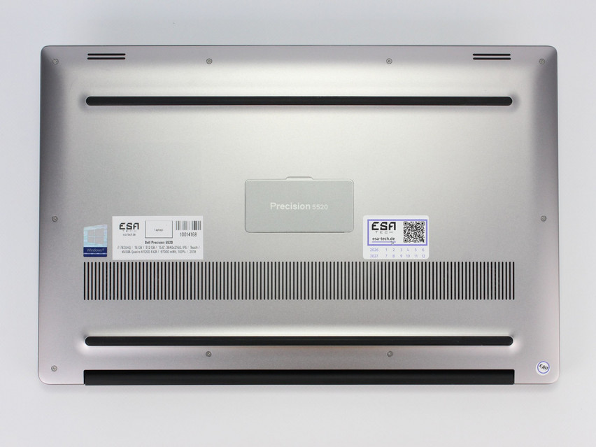 Refurbished Dell Precision 5520, i7-7820HQ, 16 GB,DDR4, 15,6" ins., 3840x2160 px, SSD, 512 GB Product code: 10014168 ESA-Tech Image 11 of 11" title="Dell Precision 5520 - 439 €, Product code: 10014168 - Image 11 of 11