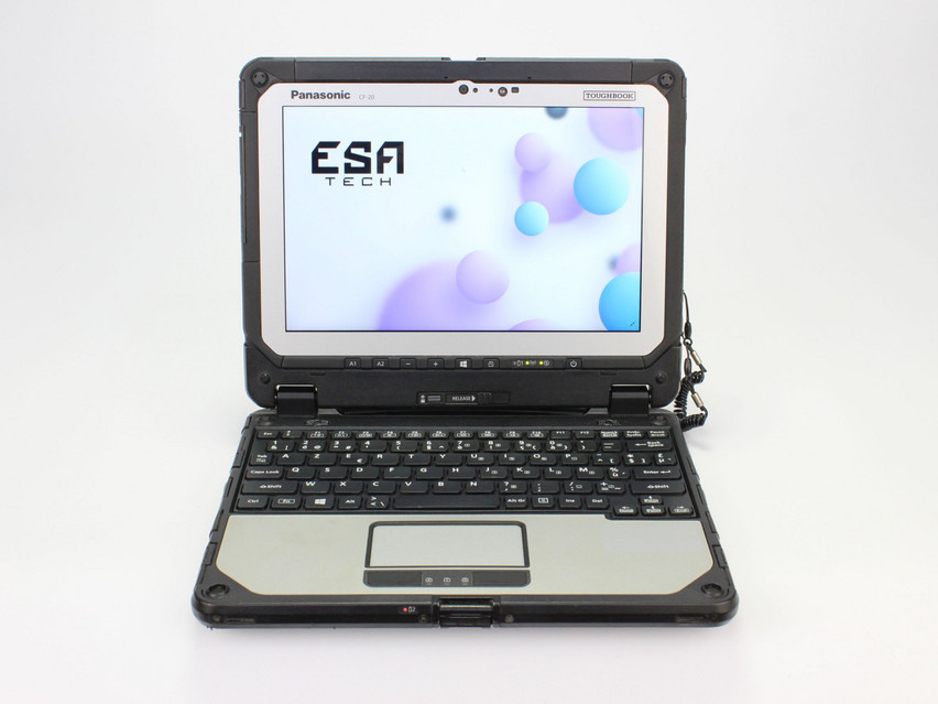 Refurbished Panasonic TOUGHBOOK CF-20 MK2, i5-7Y57, 8 GB,LPDDR3, 10,1" ins., 1920x1200 px, SSD, 256 GB Produktcode: 15023944 ESA-Tech Bild 1 von 15" title="Panasonic TOUGHBOOK CF-20 MK2 - 499 €, Produktcode: 15023944 - Bild 1 von 15