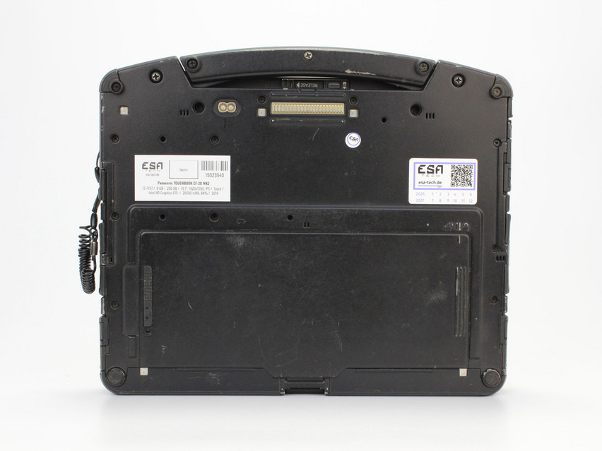 Refurbished Panasonic TOUGHBOOK CF-20 MK2, i5-7Y57, 8 GB,LPDDR3, 10,1" ins., 1920x1200 px, SSD, 256 GB Produktcode: 15023940 ESA-Tech Bild 17 von 17" title="Panasonic TOUGHBOOK CF-20 MK2 - 499 €, Produktcode: 15023940 - Bild 17 von 17