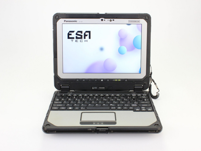 Refurbished Panasonic TOUGHBOOK CF-20 MK2, i5-7Y57, 8 GB,LPDDR3, 10,1" ins., 1920x1200 px, SSD, 256 GB Produktcode: 15023940 ESA-Tech Bild 1 von 17" title="Panasonic TOUGHBOOK CF-20 MK2 - 499 €, Produktcode: 15023940 - Bild 1 von 17