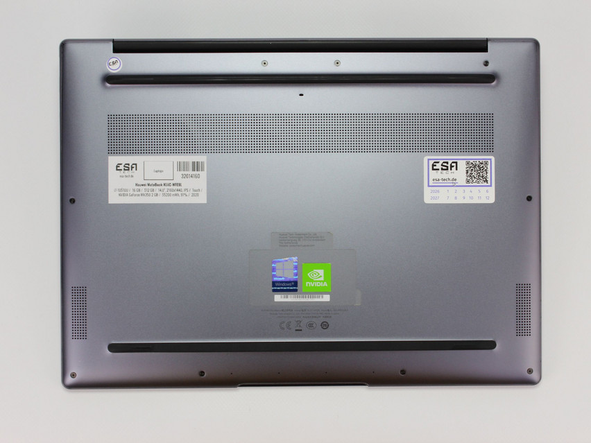 Refurbished Huawei MateBook KLVC-WFE9L, i7-10510U, 16 GB,LPDDR3, 14,0" ins., 2160х1440 px, SSD, 512 GB Produktcode: 32014160 ESA-Tech Bild 12 von 12" title="Huawei MateBook KLVC-WFE9L - 399 €, Produktcode: 32014160 - Bild 12 von 12