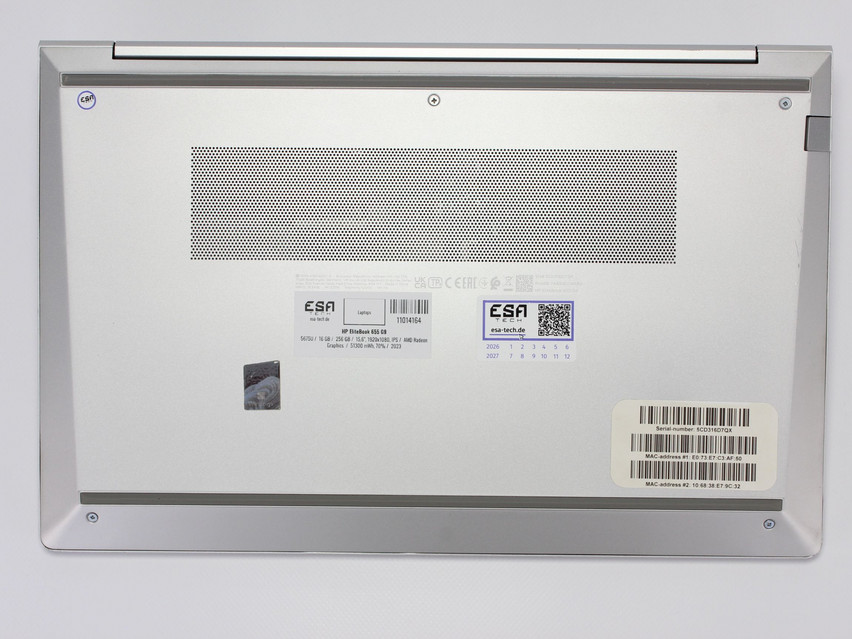 Refurbished HP EliteBook 655 G9, 5675U, 16 GB,DDR4, 15,6" ins., 1920x1080 px, SSD, 256 GB Produktcode: 11014164 ESA-Tech Bild 12 von 12" title="HP EliteBook 655 G9 - 449 €, Produktcode: 11014164 - Bild 12 von 12