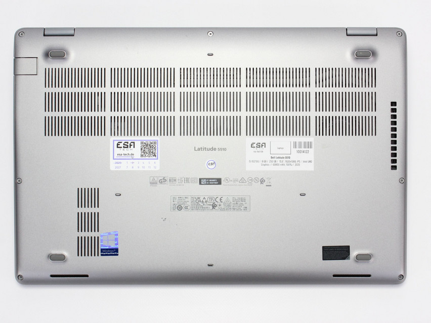 Refurbished Dell Latitude 5510, i5-10210U, 8 GB,DDR4, 15,6" ins., 1920x1080 px, SSD, 256 GB Produktcode: 10014122 ESA-Tech Bild 12 von 12" title="Dell Latitude 5510 - 349 €, Produktcode: 10014122 - Bild 12 von 12