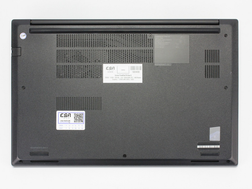 Refurbished Lenovo ThinkPad E15 Gen 3, 5500U, 8 GB,DDR4, 15,6" ins., 1920x1080 px, SSD, 256 GB Produktcode: 13014100 ESA-Tech Bild 12 von 12" title="Lenovo ThinkPad E15 Gen 3 - 439 €, Produktcode: 13014100 - Bild 12 von 12