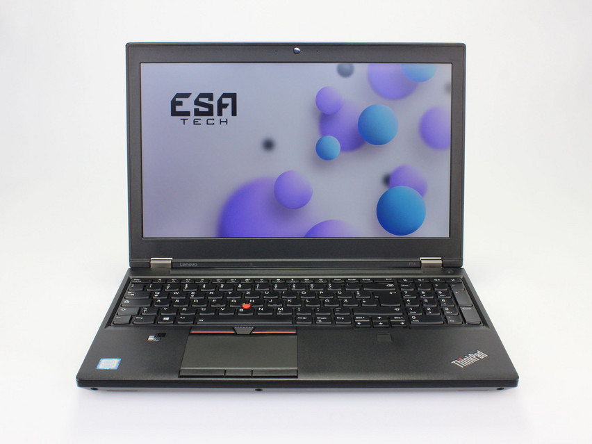 Refurbished Lenovo ThinkPad P51, i7-7700HQ, 16 GB,DDR4, 15,6" ins., 1920x1080 px, SSD, 512 GB Product code: 13014151 ESA-Tech Image 1 of 12" title="Lenovo ThinkPad P51 - 399 €, Product code: 13014151 - Image 1 of 12