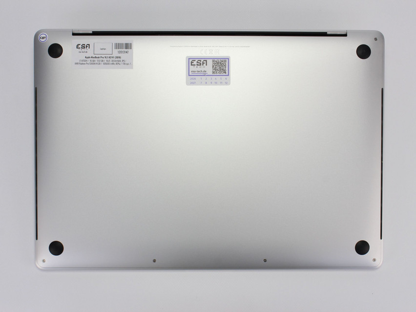 Refurbished Apple MacBook Pro 16,1 A2141 (2019), i7-9750H, 16 GB,DDR4, 16,0" ins., 3072x1920 px, SSD, 512 GB Produktcode: 12013147 ESA-Tech Bild 11 von 11" title="Apple MacBook Pro 16,1 A2141 (2019) - 599 €, Produktcode: 12013147 - Bild 11 von 11