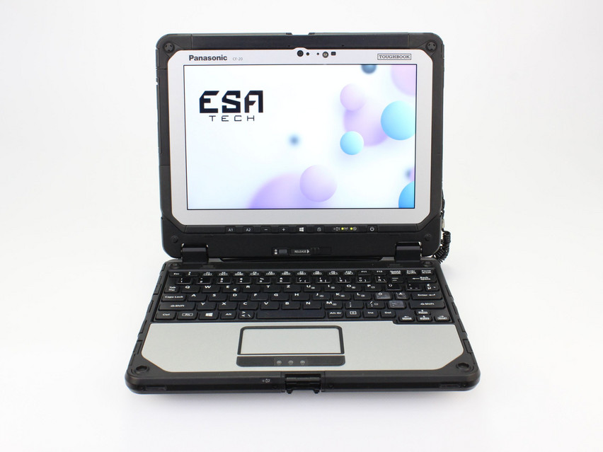 Refurbished Panasonic TOUGHBOOK CF-20 MK2, i5-7Y57, 8 GB,LPDDR3, 10,1" ins., 1920x1200 px, SSD, 256 GB Produktcode: 15023916 ESA-Tech Bild 1 von 16" title="Panasonic TOUGHBOOK CF-20 MK2 - 499 €, Produktcode: 15023916 - Bild 1 von 16