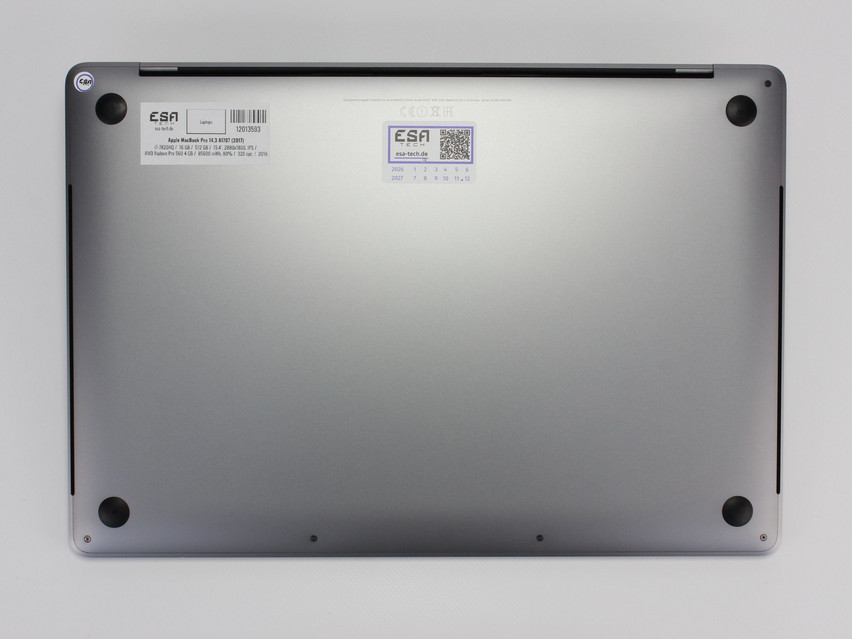 Refurbished Apple MacBook Pro 14,3 A1707 (2017), i7-7820HQ, 16 GB,LPDDR3, 15,4" ins., 2880х1800 px, SSD, 512 GB Product code: 12013593 ESA-Tech Image 11 of 11" title="Apple MacBook Pro 14,3 A1707 (2017) - 379 €, Product code: 12013593 - Image 11 of 11