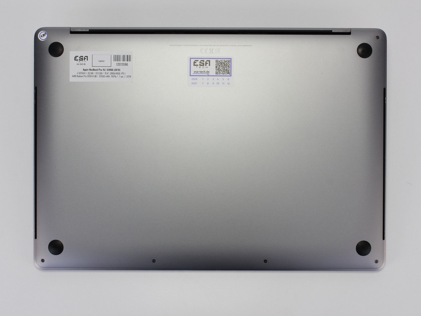 Refurbished Apple MacBook Pro 15,1 A1990 (2018), i7-8750H, 32 GB,DDR4, 15,4" ins., 2880х1800 px, SSD, 512 GB Produktcode: 12013596 ESA-Tech Bild 11 von 11" title="Apple MacBook Pro 15,1 A1990 (2018) - 499 €, Produktcode: 12013596 - Bild 11 von 11