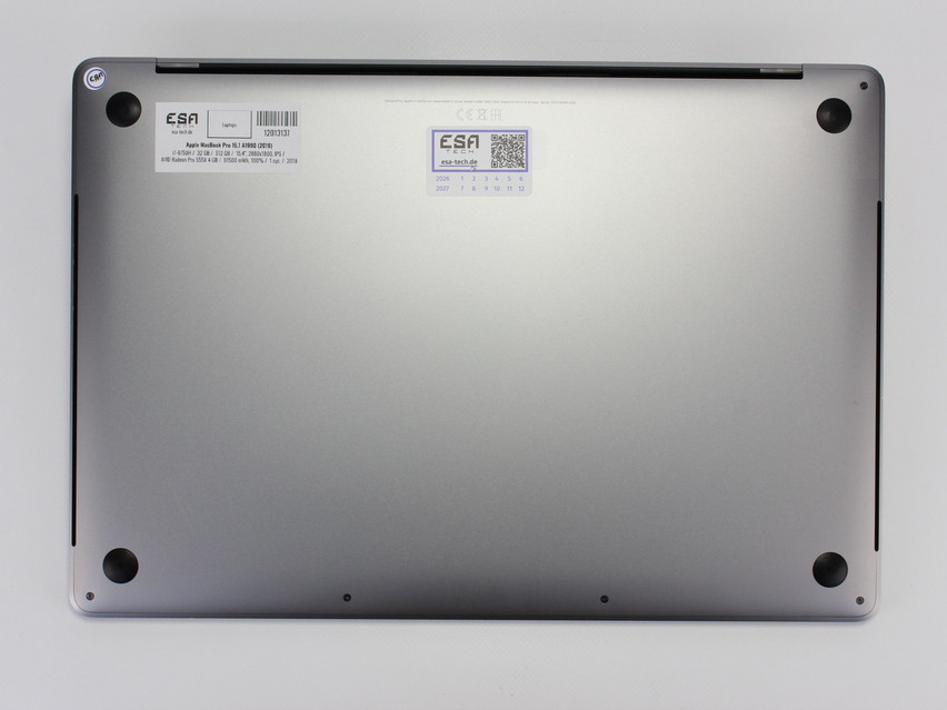Refurbished Apple MacBook Pro 15,1 A1990 (2019), i7-9750H, 32 GB,DDR4, 15,4" ins., 2880х1800 px, SSD, 512 GB Produktcode: 12013137 ESA-Tech Bild 11 von 11" title="Apple MacBook Pro 15,1 A1990 (2019) - 549 €, Produktcode: 12013137 - Bild 11 von 11