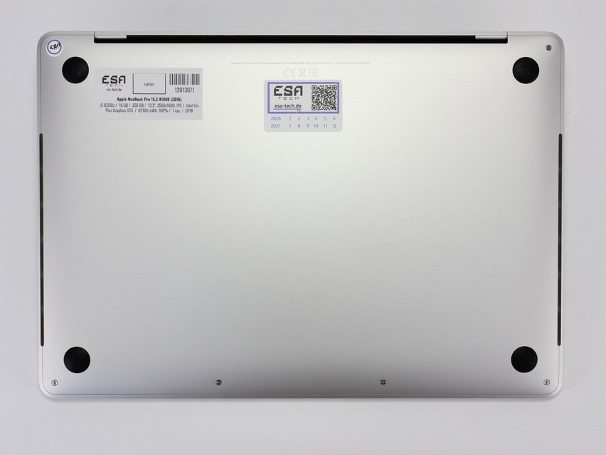 Refurbished Apple MacBook Pro 15,2 A1989 (2018), i5-8259U, 16 GB,LPDDR3, 13,3" ins., 2560x1600 px, SSD, 256 GB Produktcode: 12013071 ESA-Tech Bild 11 von 11" title="Apple MacBook Pro 15,2 A1989 (2018) - 349 €, Produktcode: 12013071 - Bild 11 von 11