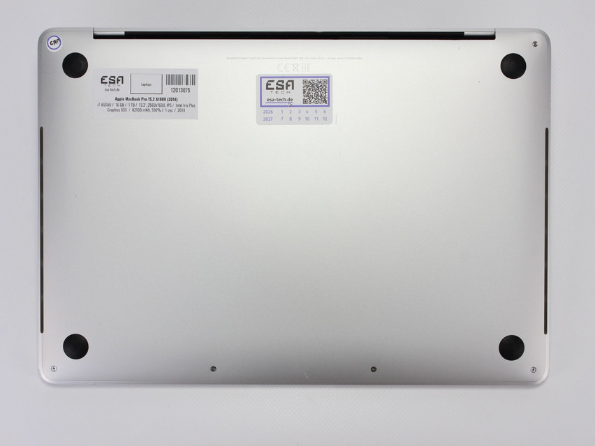 Refurbished Apple MacBook Pro 15,2 A1989 (2018), i7-8559U, 16 GB,LPDDR3, 13,3" ins., 2560x1600 px, SSD, 1 TB Produktcode: 12013075 ESA-Tech Bild 11 von 13" title="Apple MacBook Pro 15,2 A1989 (2018) - 399 €, Produktcode: 12013075 - Bild 11 von 13