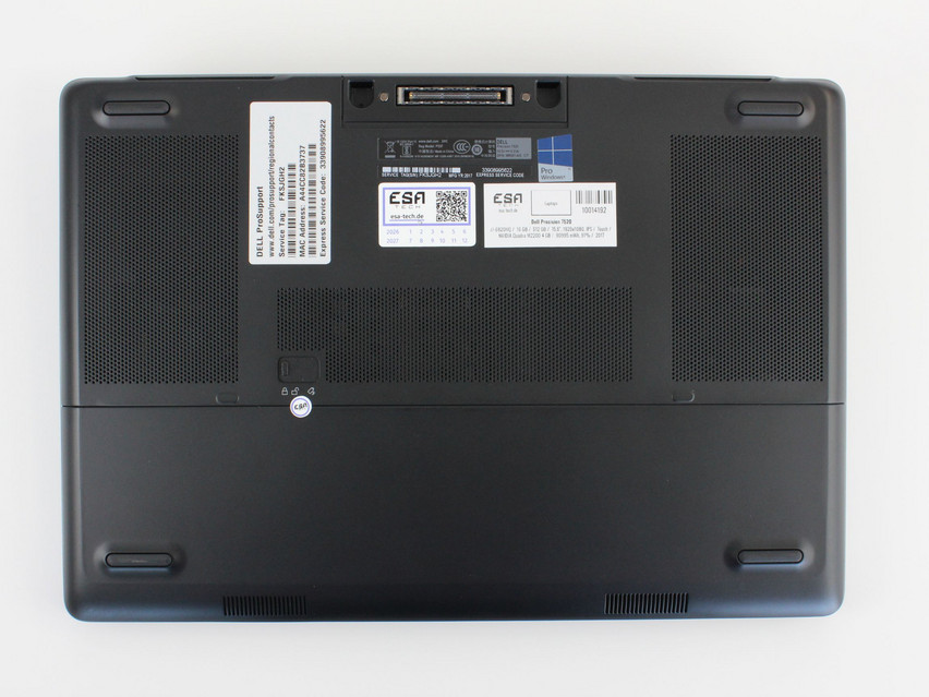 Refurbished Dell Precision 7520, i7-6820HQ, 16 GB,DDR4, 15,6" ins., 1920x1080 px, SSD, 512 GB Produktcode: 10014192 ESA-Tech Bild 11 von 3" title="Dell Precision 7520 - 350 €, Produktcode: 10014192 - Bild 11 von 3