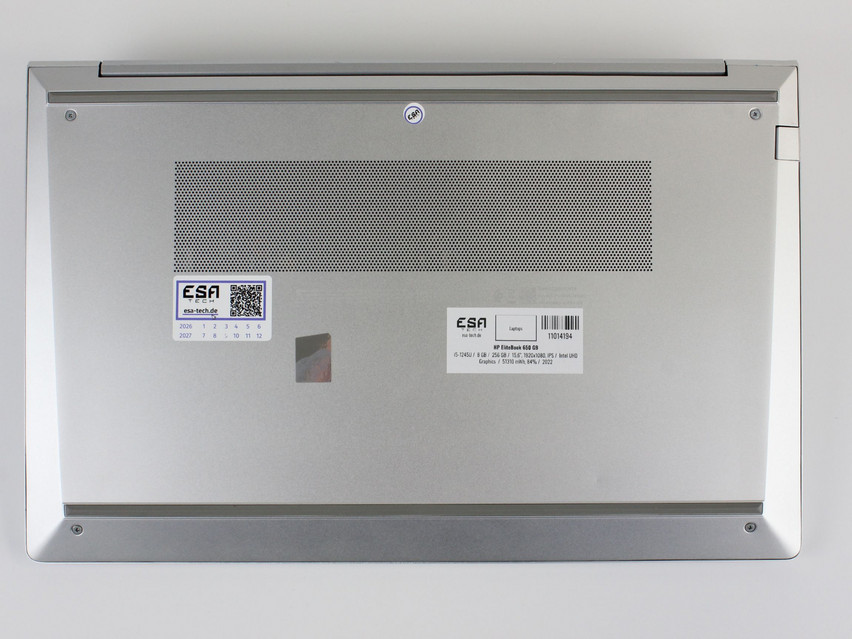 Refurbished HP EliteBook 650 G9, i5-1245U, 8 GB,DDR4, 15,6" ins., 1920x1080 px, SSD, 256 GB Produktcode: 11014194 ESA-Tech Bild 11 von 11" title="HP EliteBook 650 G9 - 349 €, Produktcode: 11014194 - Bild 11 von 11