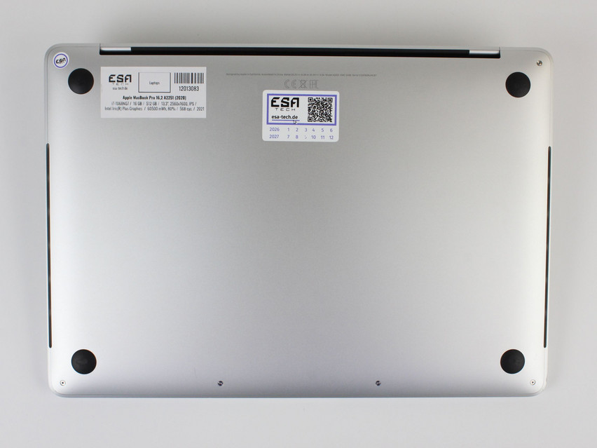 Refurbished Apple MacBook Pro 16,2 A2251 (2020), i7-1068NG7, 16 GB,LPDDR4X, 13,3" ins., 2560x1600 px, SSD, 512 GB Product code: 12013083 ESA-Tech Image 11 of 11" title="Apple MacBook Pro 16,2 A2251 (2020) - 499 €, Product code: 12013083 - Image 11 of 11