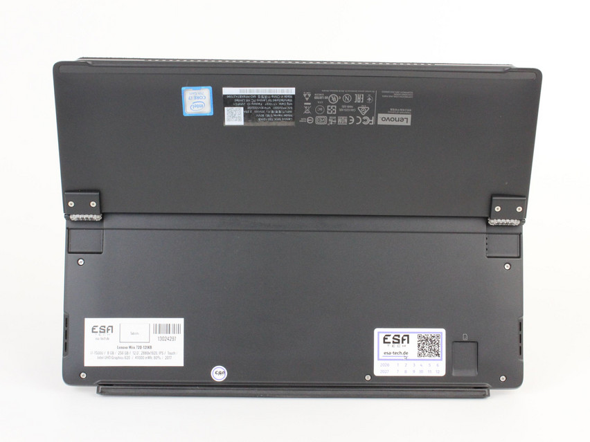 Refurbished Lenovo Miix 720-12IKB, i7-7500U, 8 GB,DDR4, 12,0" ins., 2880x1920 px, SSD, 256 GB Produktcode: 13024297 ESA-Tech Bild 11 von 11" title="Lenovo Miix 720-12IKB - 249 €, Produktcode: 13024297 - Bild 11 von 11