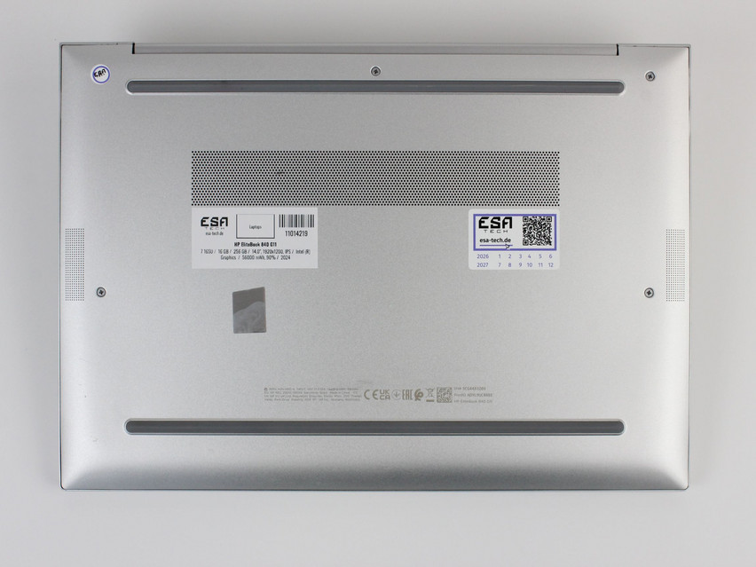 Refurbished HP EliteBook 840 G11, 7 165U, 16 GB,DDR5, 14,0" ins., 1920x1200 px, SSD, 256 GB Produktcode: 11014219 ESA-Tech Bild 10 von 10" title="HP EliteBook 840 G11 - 899 €, Produktcode: 11014219 - Bild 10 von 10