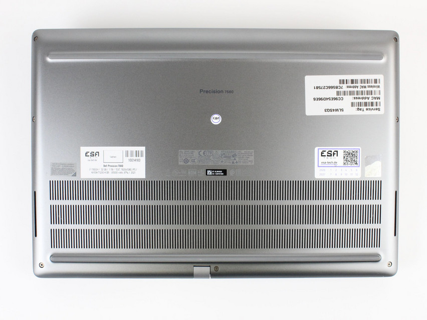 Refurbished Dell Precision 7560, i7-11850H, 32 GB,DDR4, 15,6" ins., 1920x1080 px, SSD, 1 TB Produktcode: 10014183 ESA-Tech Bild 11 von 11" title="Dell Precision 7560 - 739 €, Produktcode: 10014183 - Bild 11 von 11