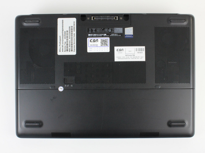 Refurbished Dell Precision 7520, i7-6820HQ, 16 GB,DDR4, 15,6" ins., 1920x1080 px, SSD, 512 GB Product code: 10014231 ESA-Tech Image 10 of 10" title="Dell Precision 7520 - 349 €, Product code: 10014231 - Image 10 of 10