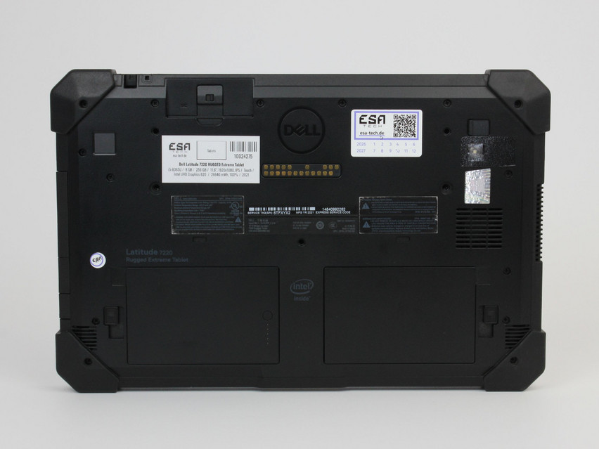 Refurbished Dell Latitude 7220 RUGGED Extreme Tablet, i5-8365U, 8 GB,LPDDR3, 11,6" ins., 1920x1080 px, SSD, 256 GB Produktcode: 10024275 ESA-Tech Bild 2 von 6" title="Dell Latitude 7220 RUGGED Extreme Tablet - 389 €, Produktcode: 10024275 - Bild 2 von 6