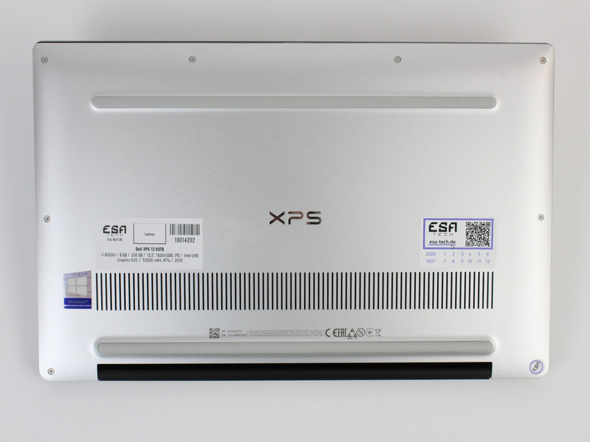 Refurbished Dell XPS 13 9370, i7-8550U, 8 GB,LPDDR3, 13,3" ins., 1920x1080 px, SSD, 256 GB Product code: 10014202 ESA-Tech Image 9 of 9" title="Dell XPS 13 9370 - 319 €, Product code: 10014202 - Image 9 of 9