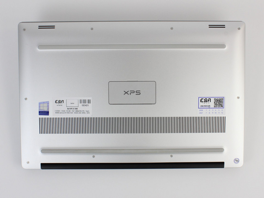 Refurbished Dell XPS 15 7590, i7-9750H, 16 GB,DDR4, 15,6" ins., 3840x2160 px, SSD, 512 GB Produktcode: 10014211 ESA-Tech Bild 9 von 9" title="Dell XPS 15 7590 - 549 €, Produktcode: 10014211 - Bild 9 von 9
