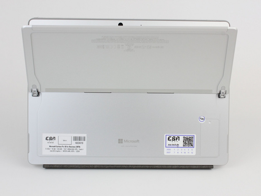 Refurbished Microsoft Surface Pro 10 for Business (2079), 5 135U, 16 GB,LPDDR5X, 13,0" ins., 2880x1920 px, SSD, 256 GB Product code: 16024719 ESA-Tech Image 11 of 12" title="Microsoft Surface Pro 10 for Business (2079) - 929 €, Product code: 16024719 - Image 11 of 12