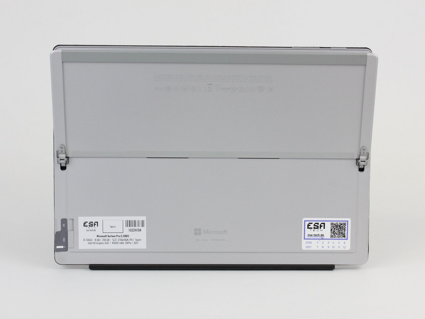 Refurbished Microsoft Surface Pro 5 (1807), i5-7300U, 8 GB,LPDDR3, 12,3" ins., 2736x1824 px, SSD, 256 GB Produktcode: 16024704 ESA-Tech Bild 9 von 12" title="Microsoft Surface Pro 5 (1807) - 239 €, Produktcode: 16024704 - Bild 9 von 12