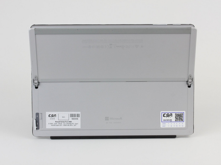 Refurbished Microsoft Surface Pro 5 (1807), i5-7300U, 8 GB,LPDDR3, 12,3" ins., 2736x1824 px, SSD, 256 GB Product code: 16024706 ESA-Tech Image 9 of 12" title="Microsoft Surface Pro 5 (1807) - 239 €, Product code: 16024706 - Image 9 of 12