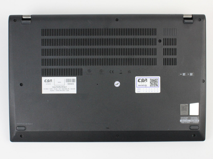 Refurbished Lenovo ThinkPad L15 Gen 4, i5-1335U, 16 GB,DDR4, 15,6" ins., 1920x1080 px, SSD, 512 GB Product code: 13014670 ESA-Tech Image 9 of 9" title="Lenovo ThinkPad L15 Gen 4 - 599 €, Product code: 13014670 - Image 9 of 9